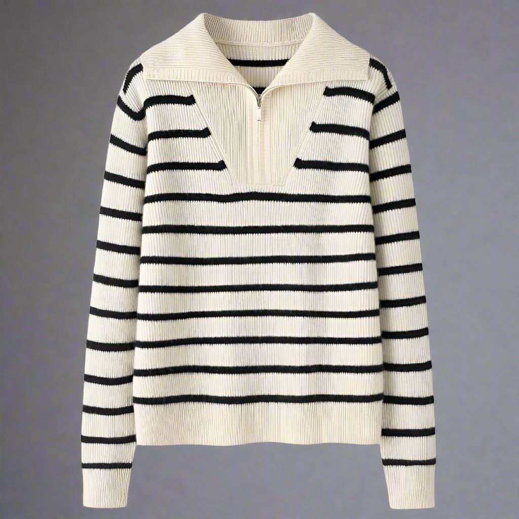 Nautical Stripe Cashmere Sweater
