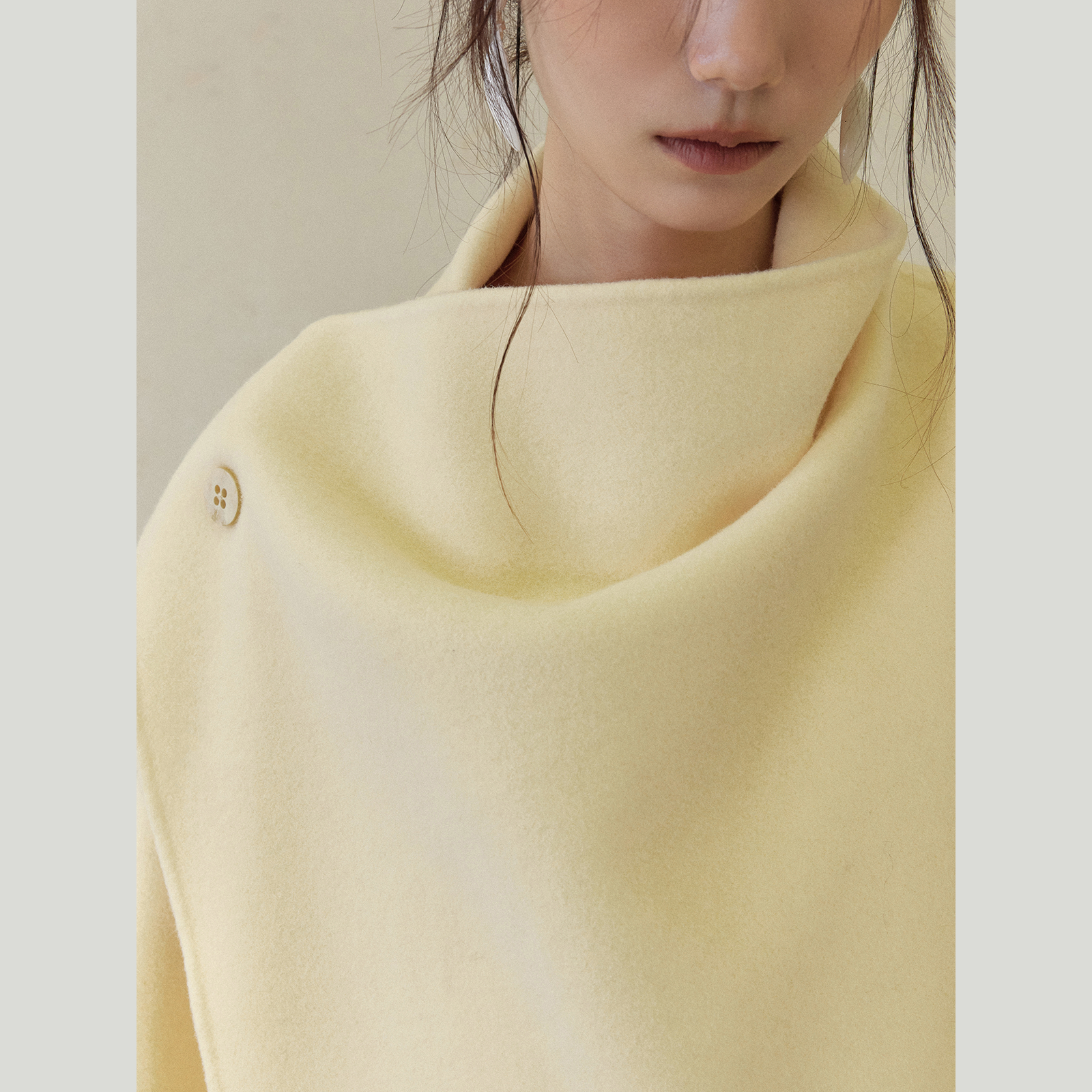 The Buttermilk Scarf Coat