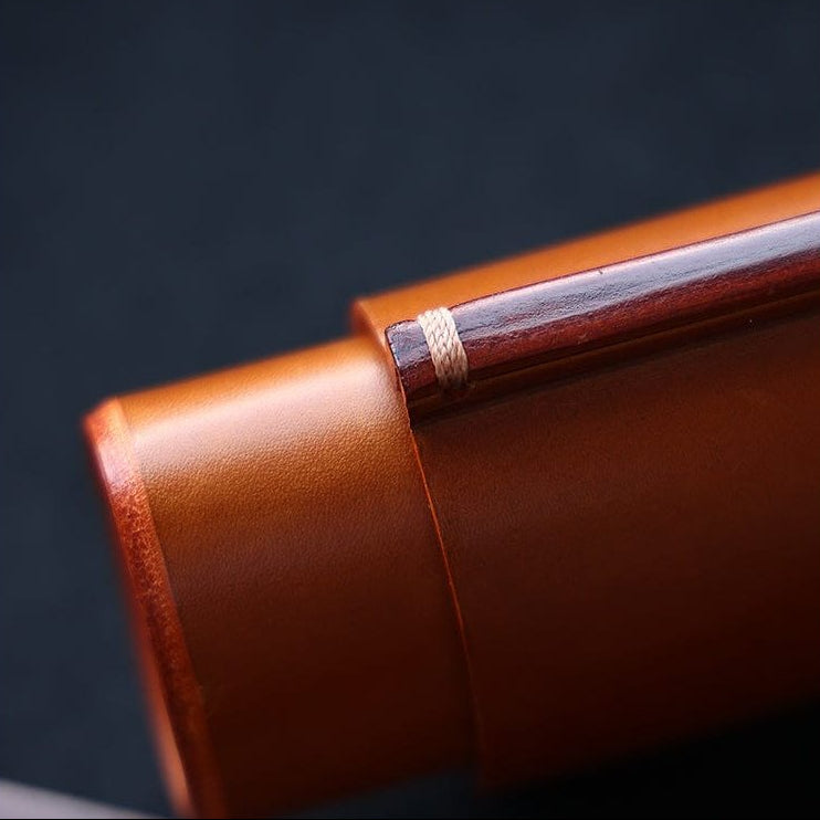 Italian Leather Glasses Case