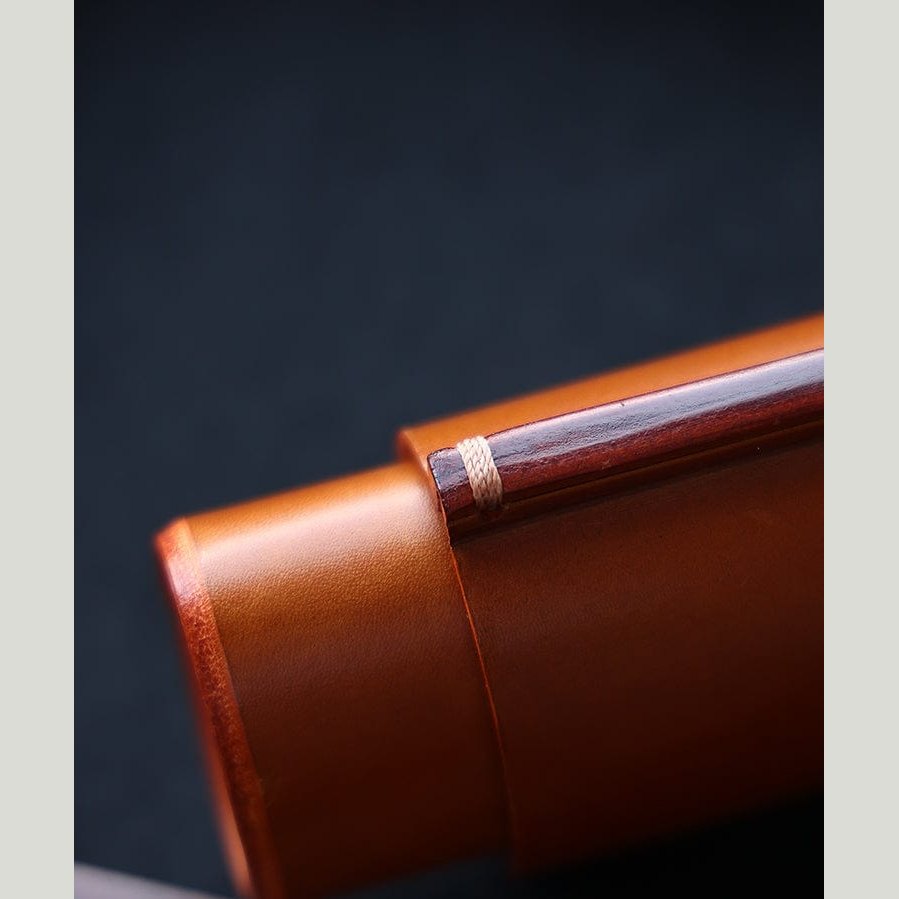 Italian Leather Glasses Case