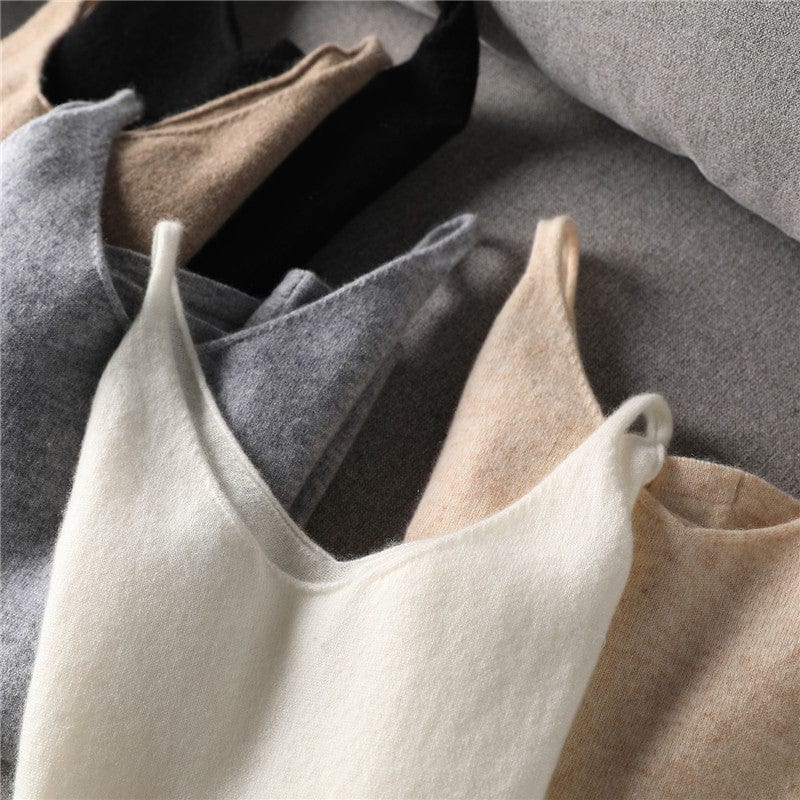 Cashmere Tank Top - Featherweight Luxury, Timeless Silhouette