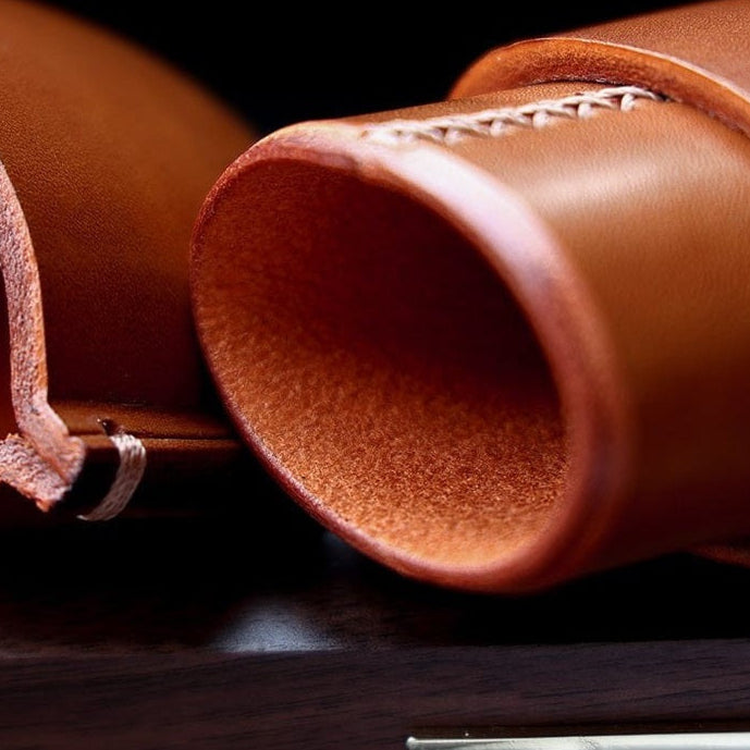 Italian Leather Glasses Case