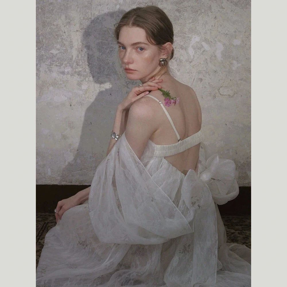The Organza Bow Dress