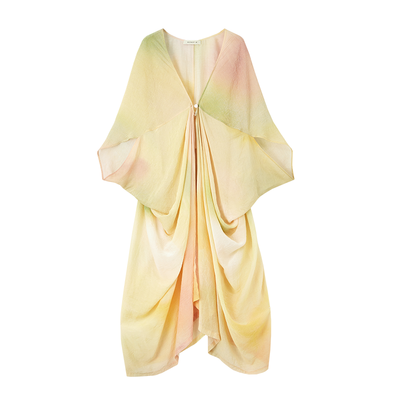 The Watercolor Drape Abaya