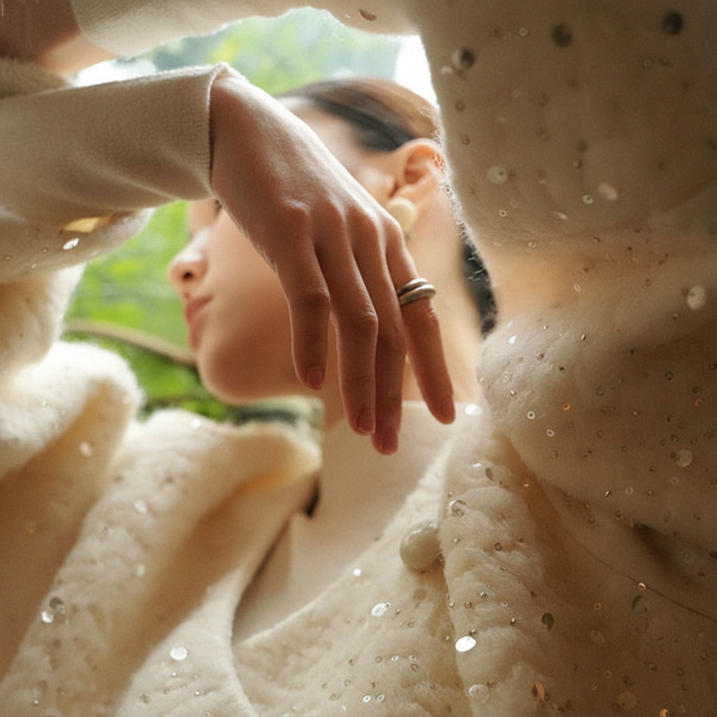 The Palais Set – Embroidered Wool Coat & Skirt Separates