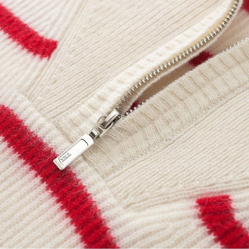 Nautical Stripe Cashmere Sweater