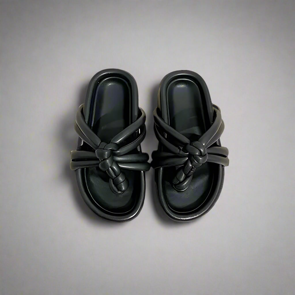 The Sheepskin Loop Sandals