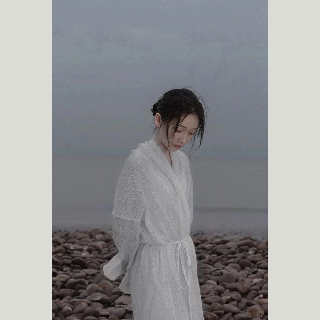 Ultrafine Supersoft Baby Mohair + Merino Cloud Duster Sweater