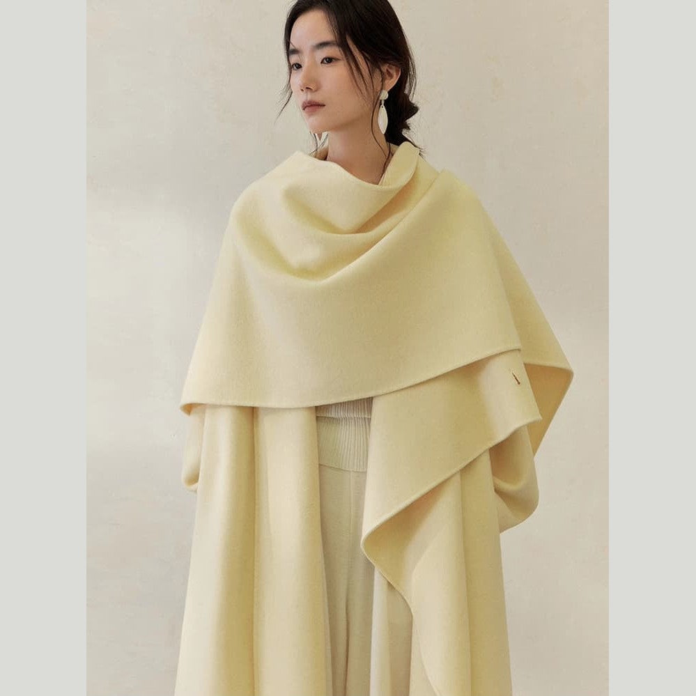 The Buttermilk Scarf Coat