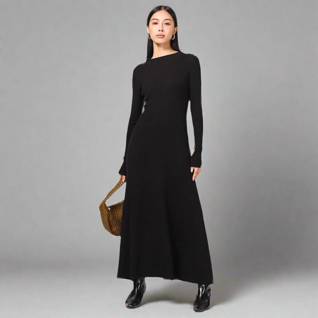 Warm Wool Sweater Dress