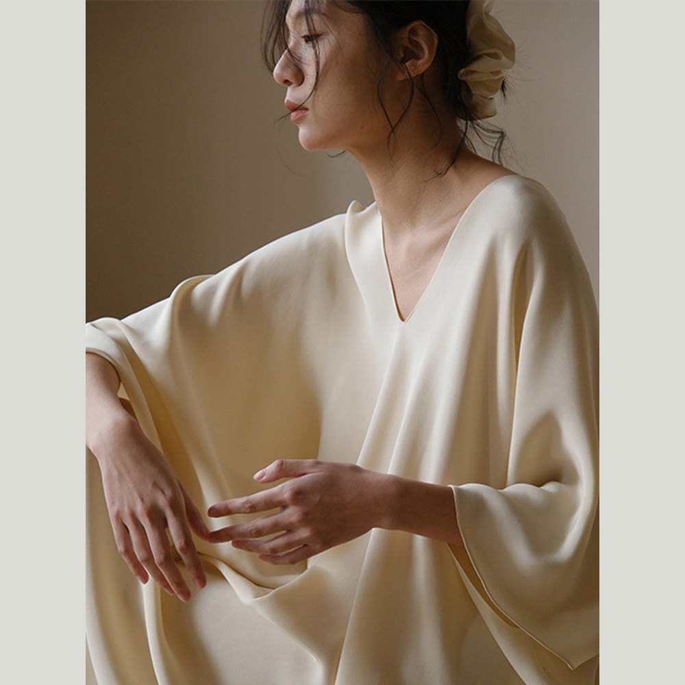 Sand Wash Silk Caftan Dress