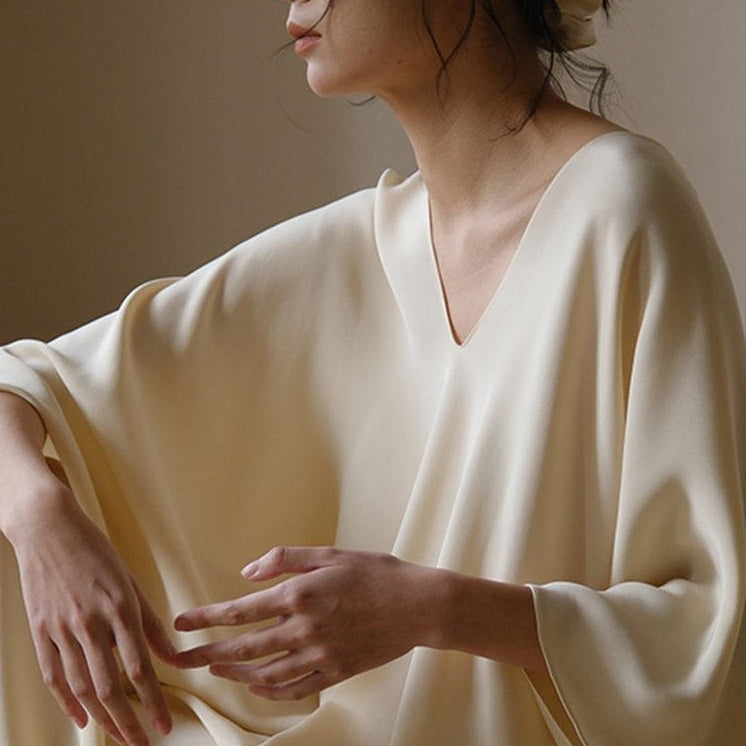 Sand Wash Silk Caftan Dress