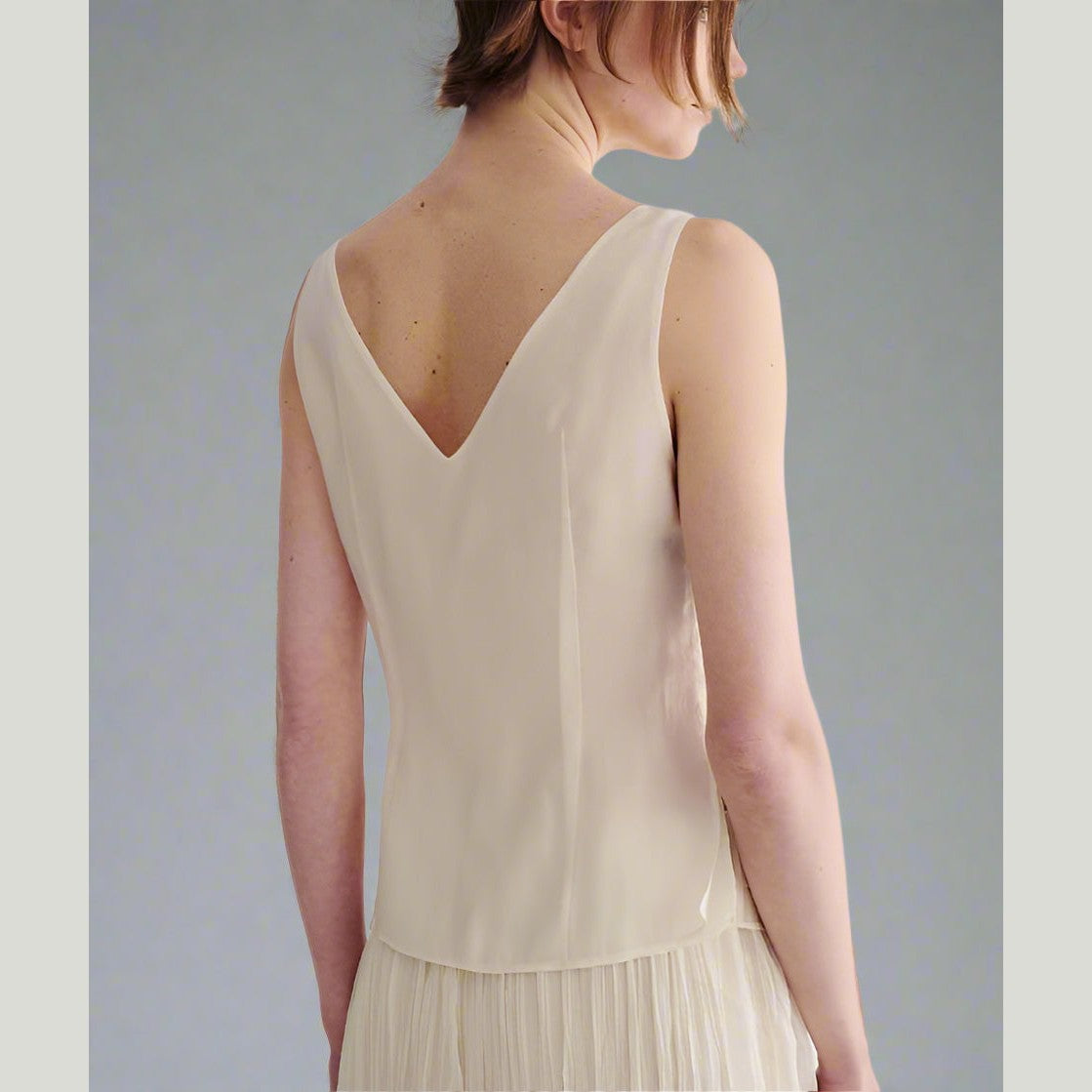 The Cream Organza Camisole