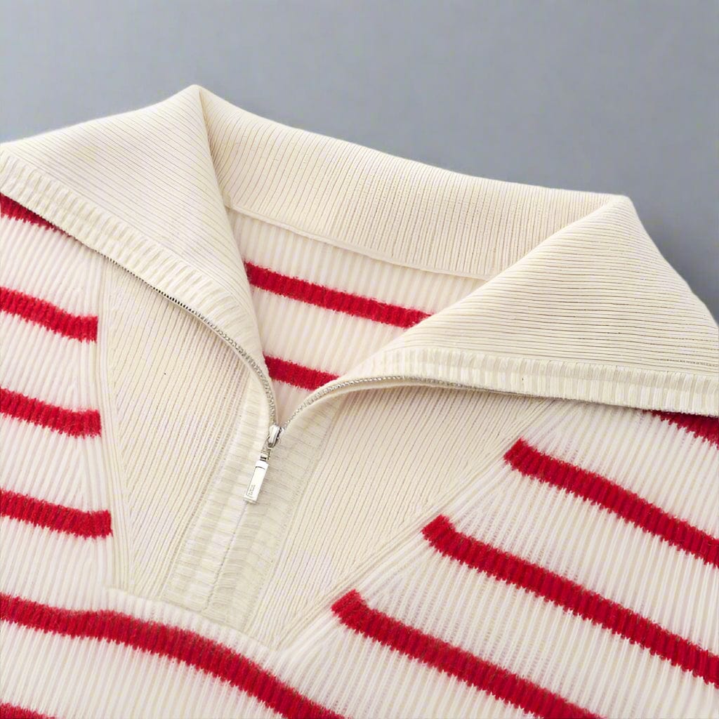 Nautical Stripe Cashmere Sweater