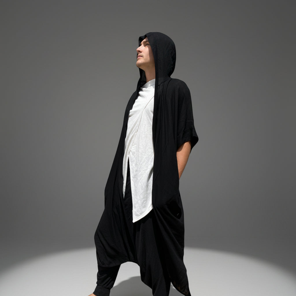 Wandering Monk Kimono – Ethical Artwear in Motion