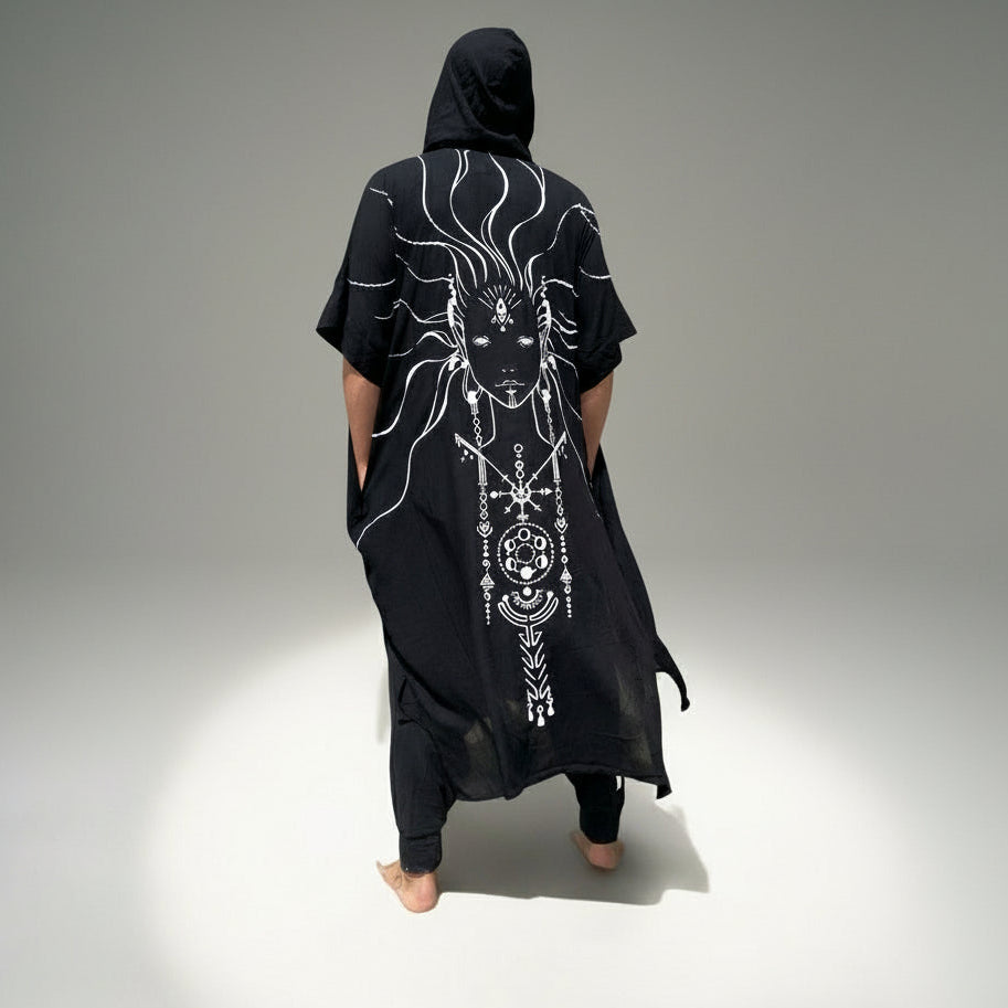 Wandering Monk Kimono – Ethical Artwear in Motion