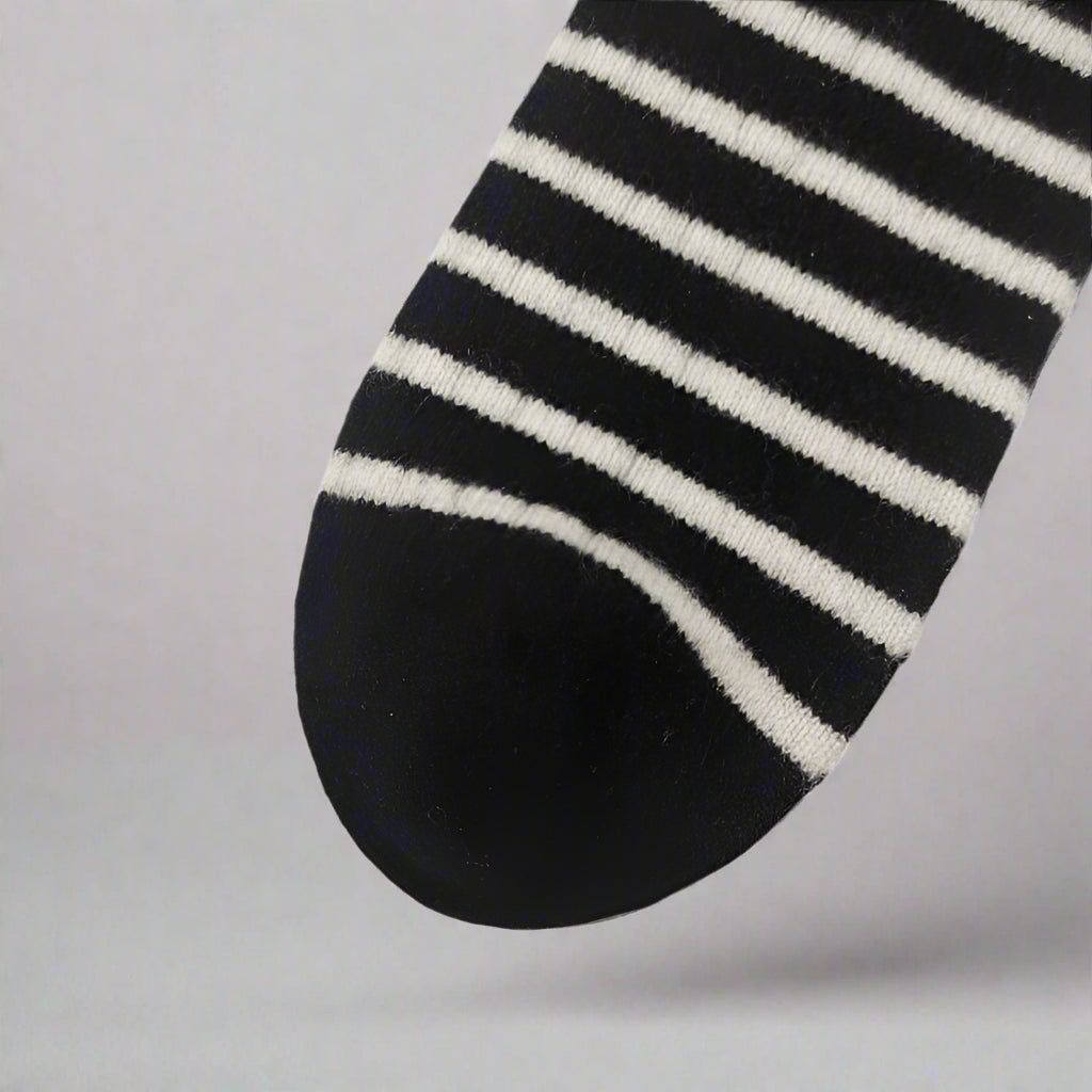 Happy Striped Cashmere Socks