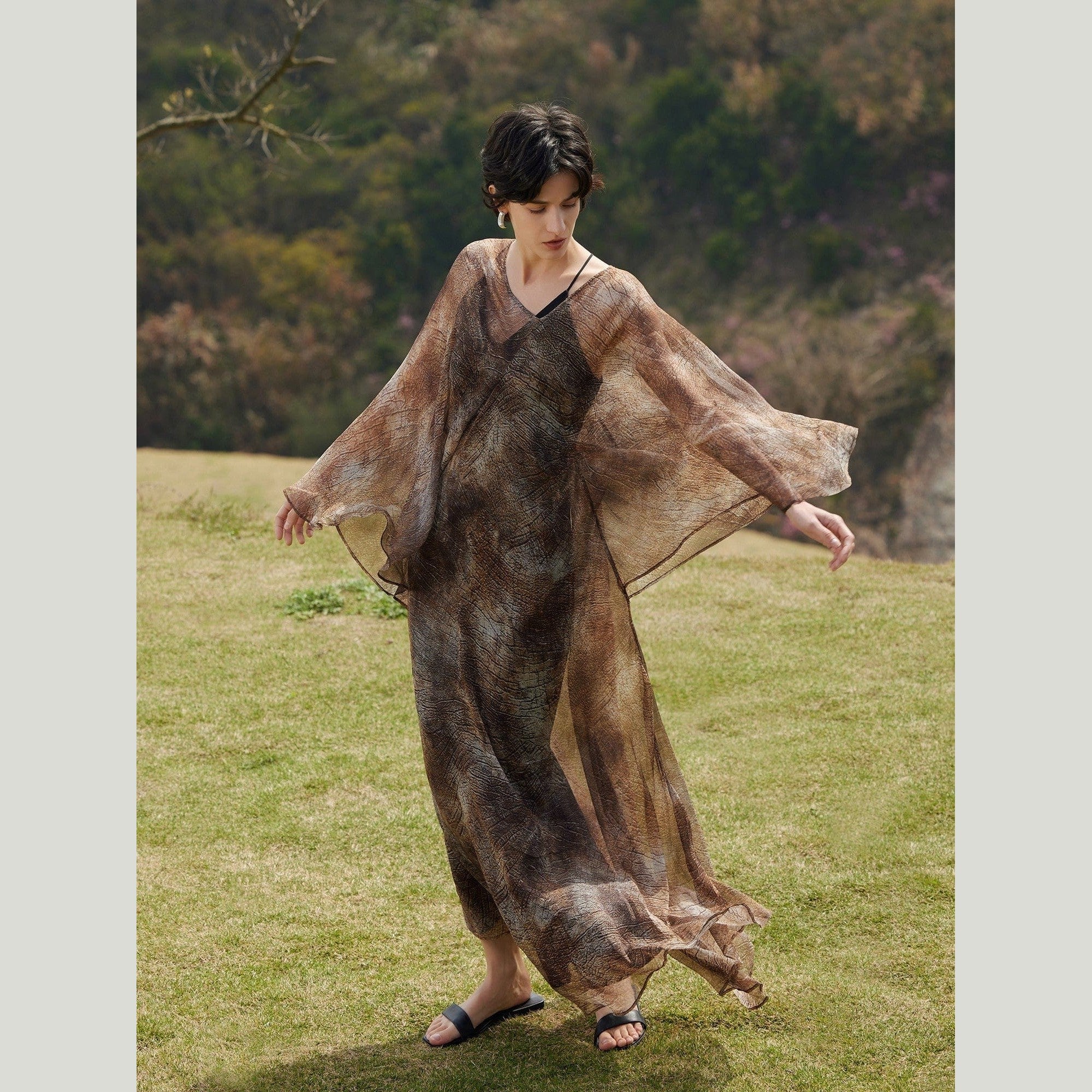Silk Caftan