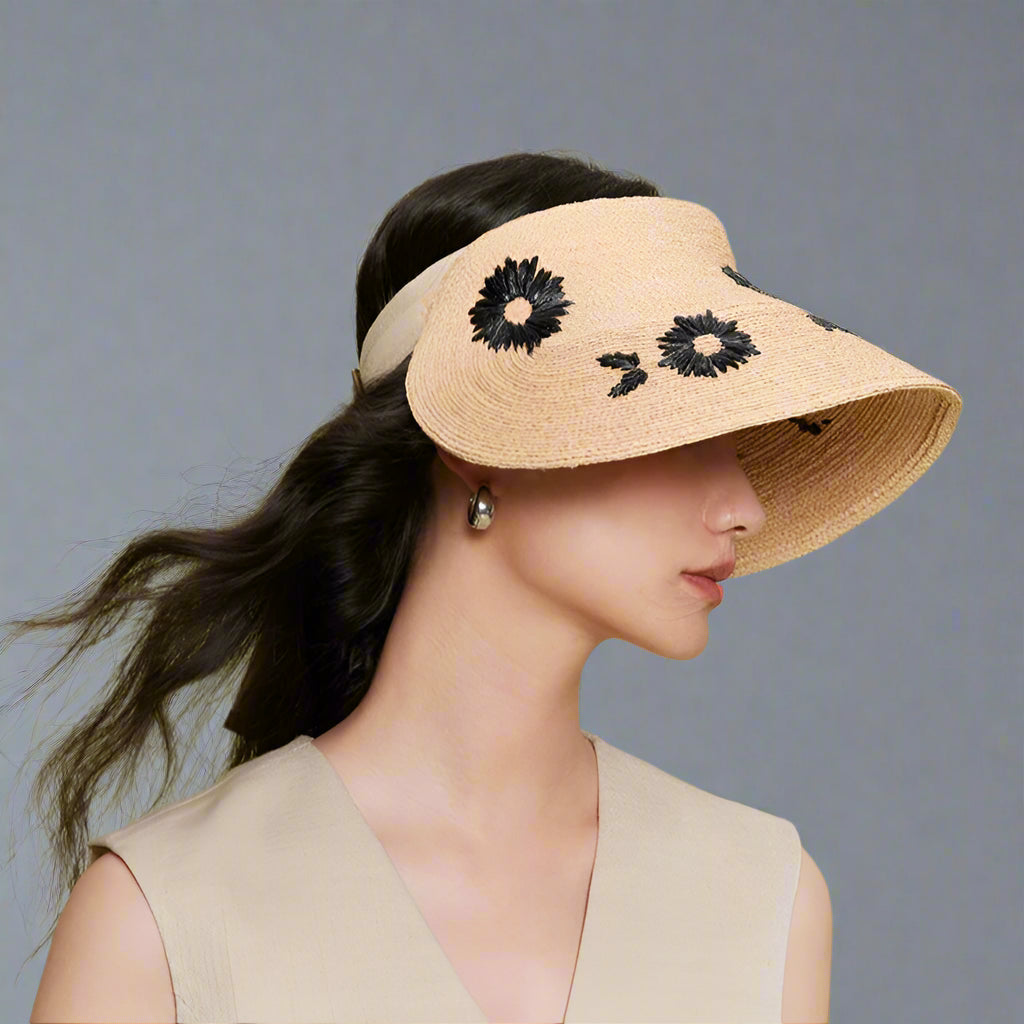 Straw visor