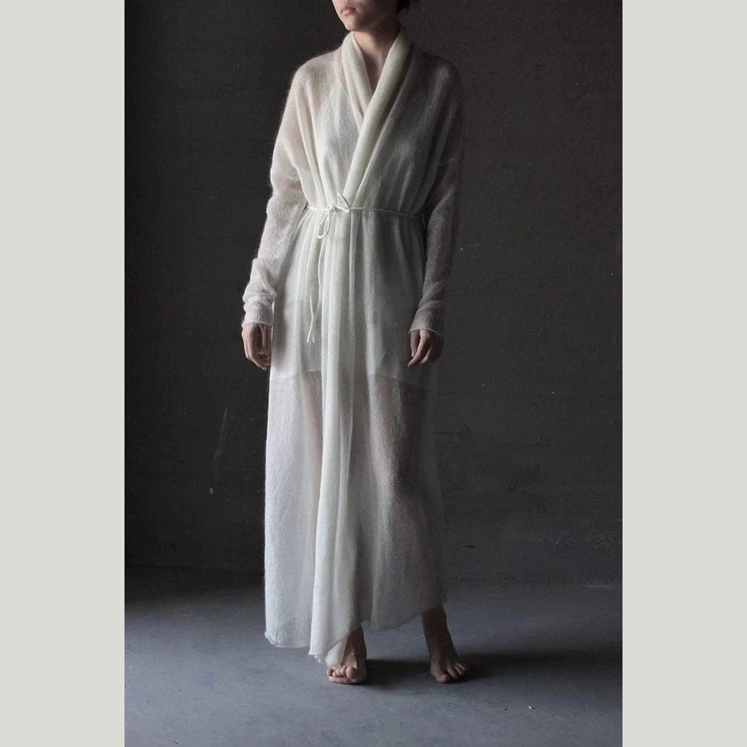 Ultrafine Supersoft Baby Mohair + Merino Cloud Duster Sweater
