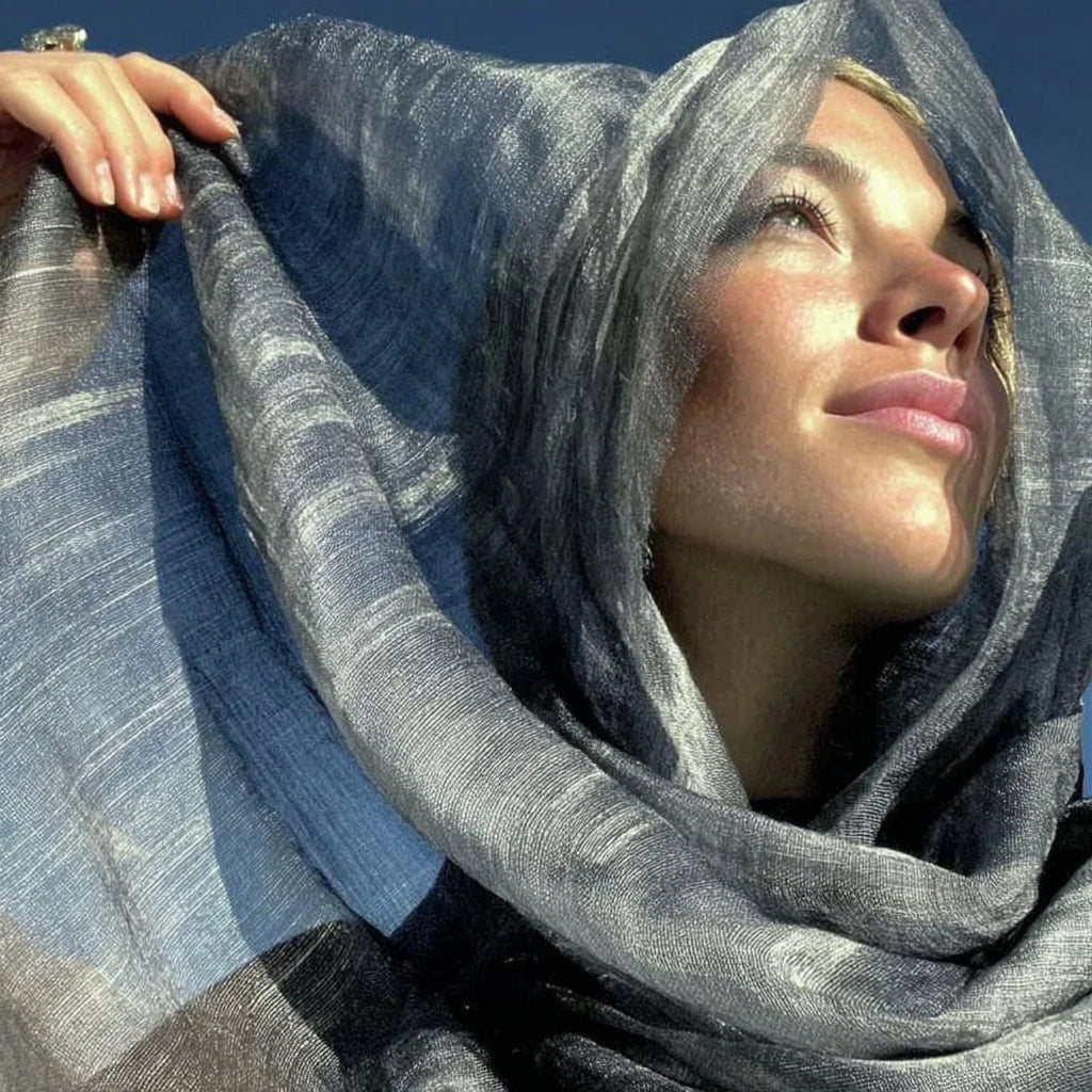 Black Cashmere Scarf