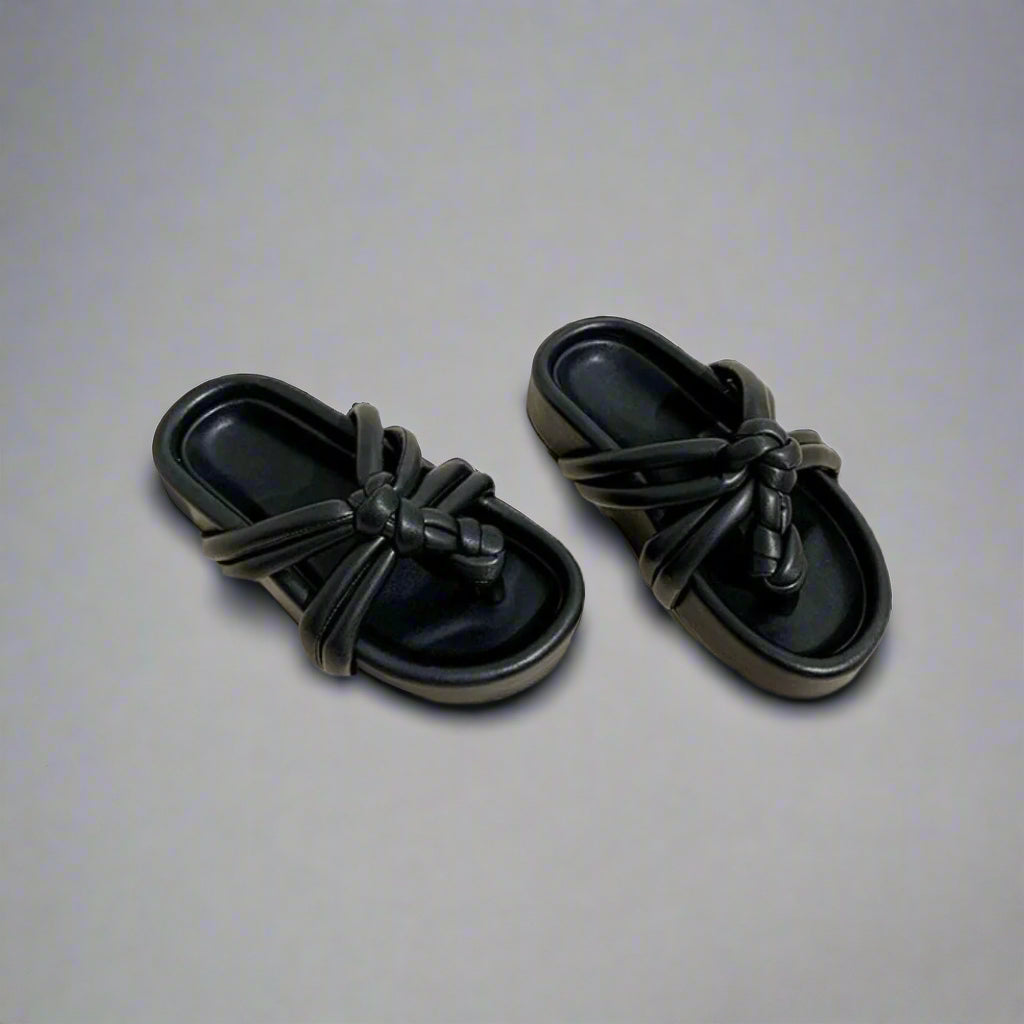 The Sheepskin Loop Sandals