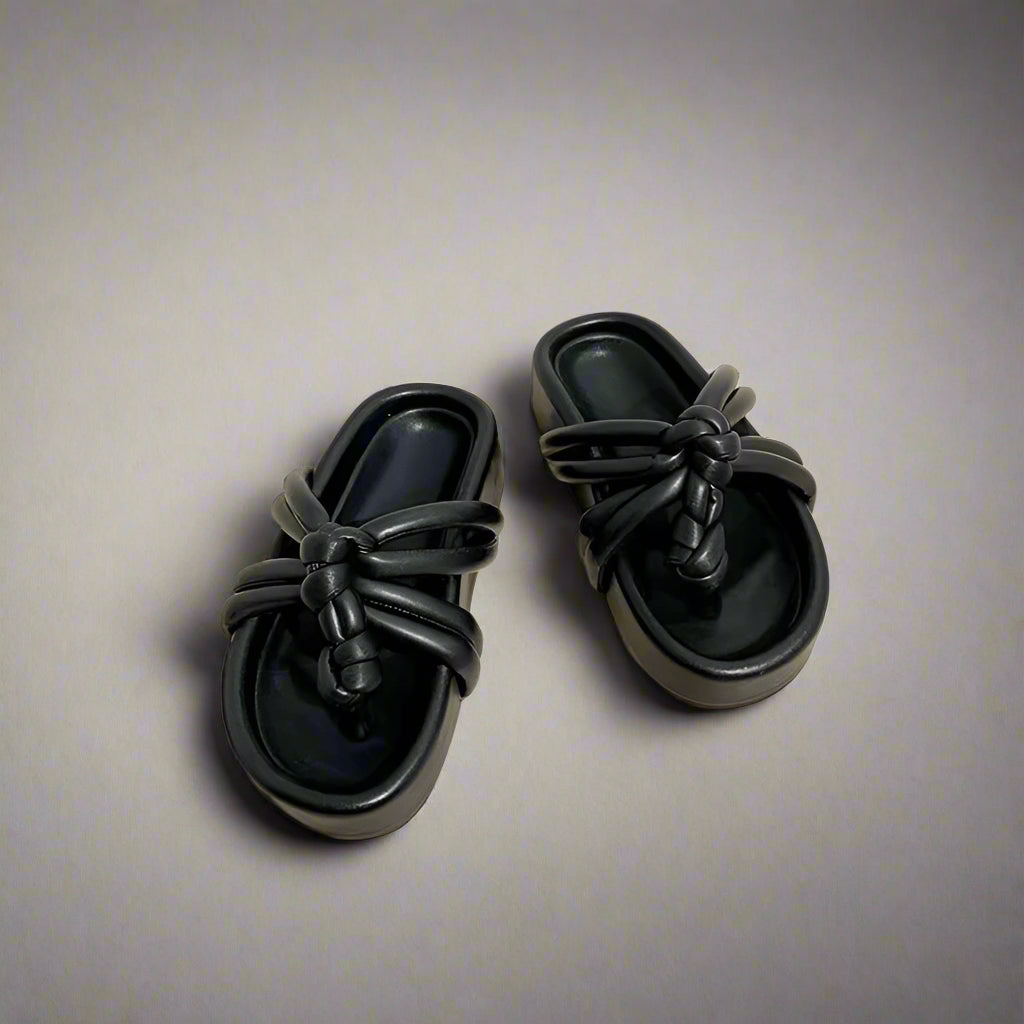 The Sheepskin Loop Sandals