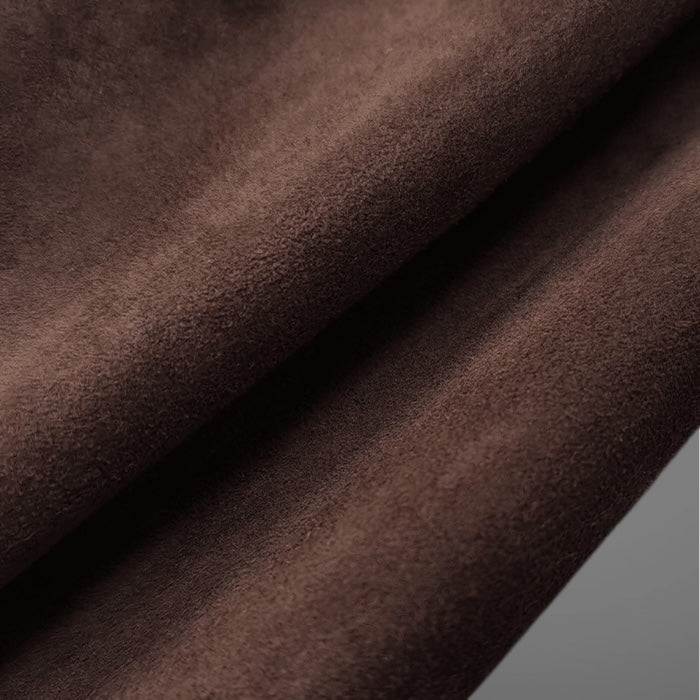 Brown Suede Set -  Turkish Sheepskin Jacket & Skirt