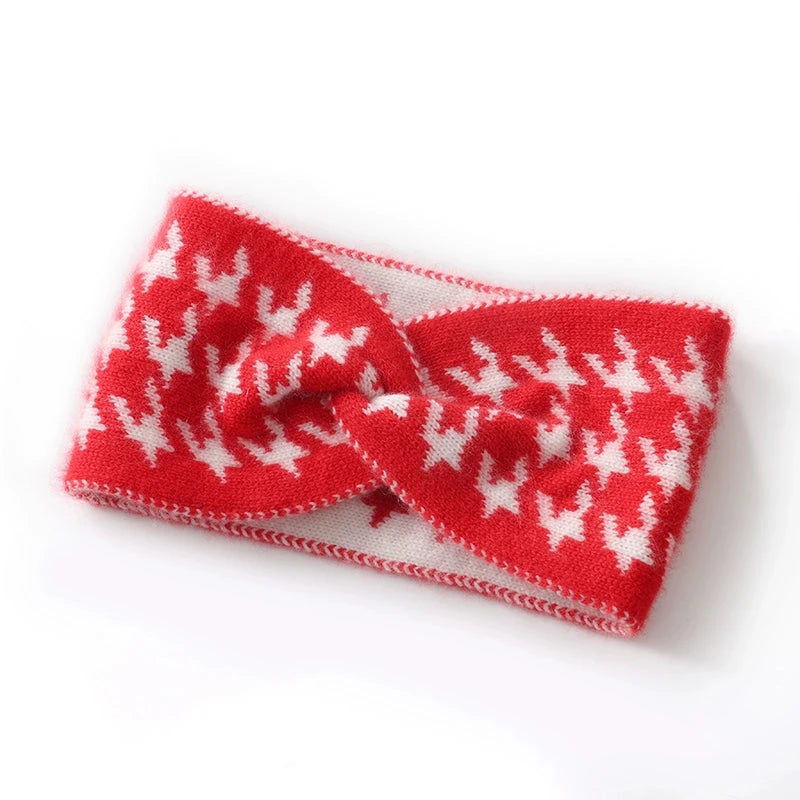 Cashmere Headband - Cashmere Knitted Headband