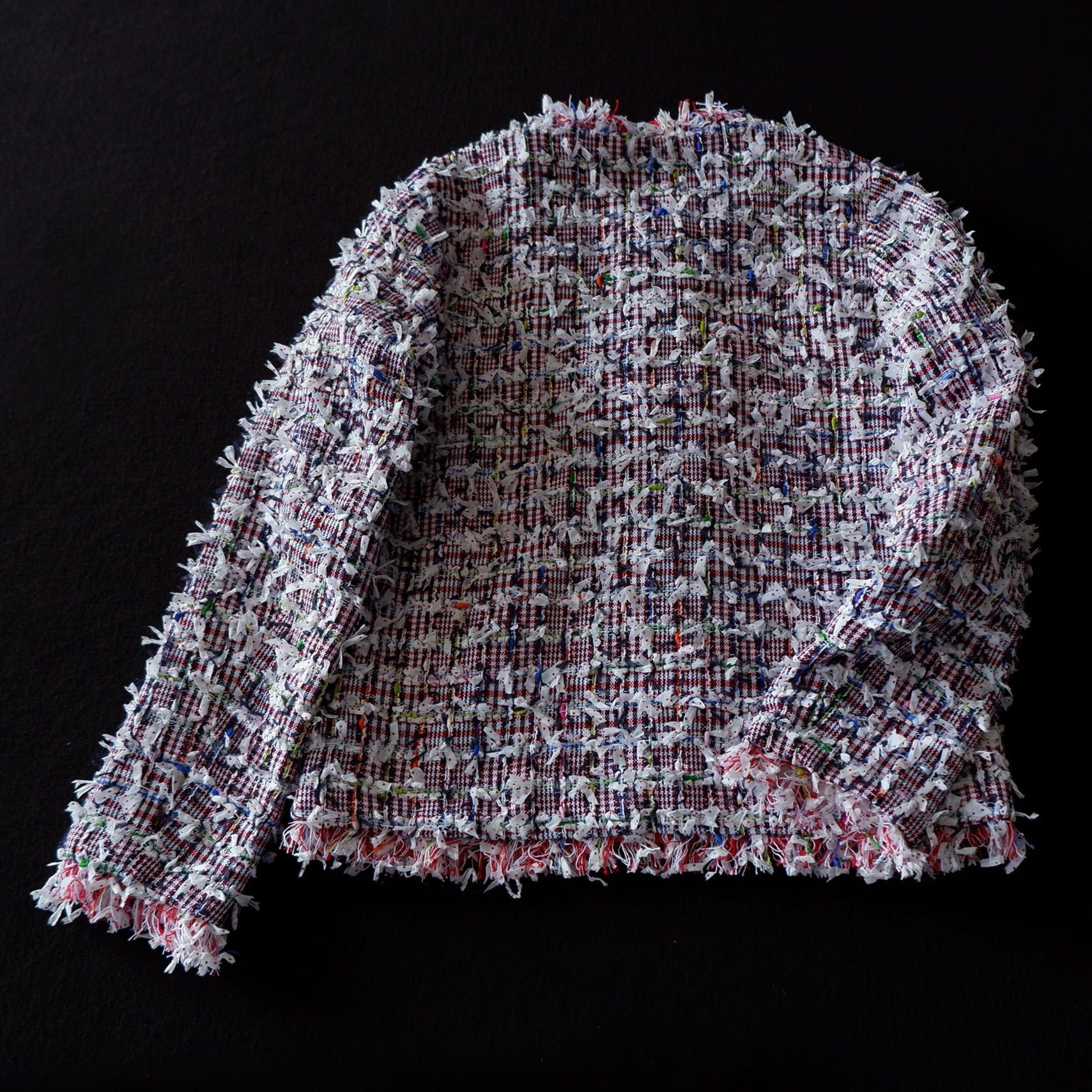 cropped tweed jacket