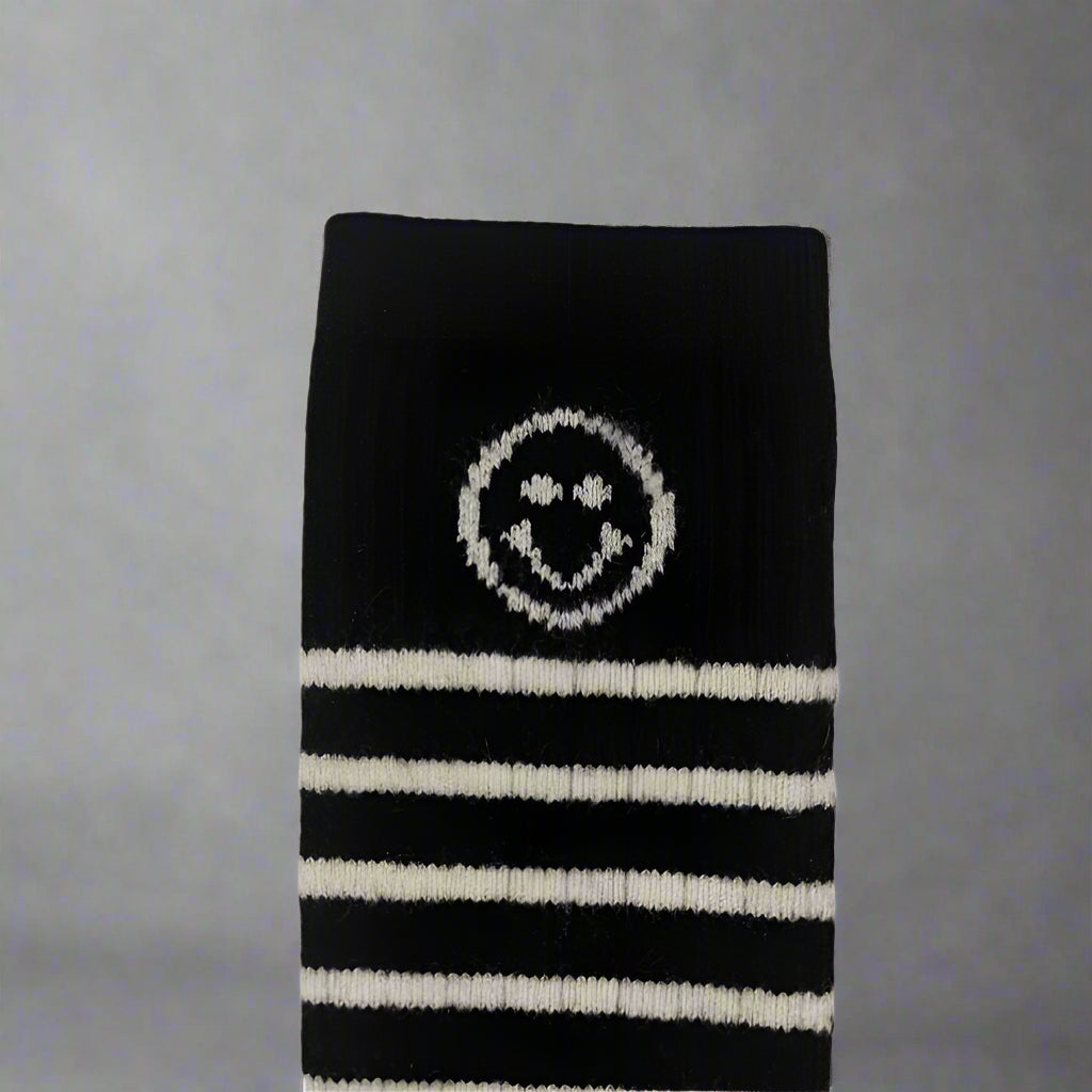 A fun twist on cashmere socks, perfect for lounging or layering.