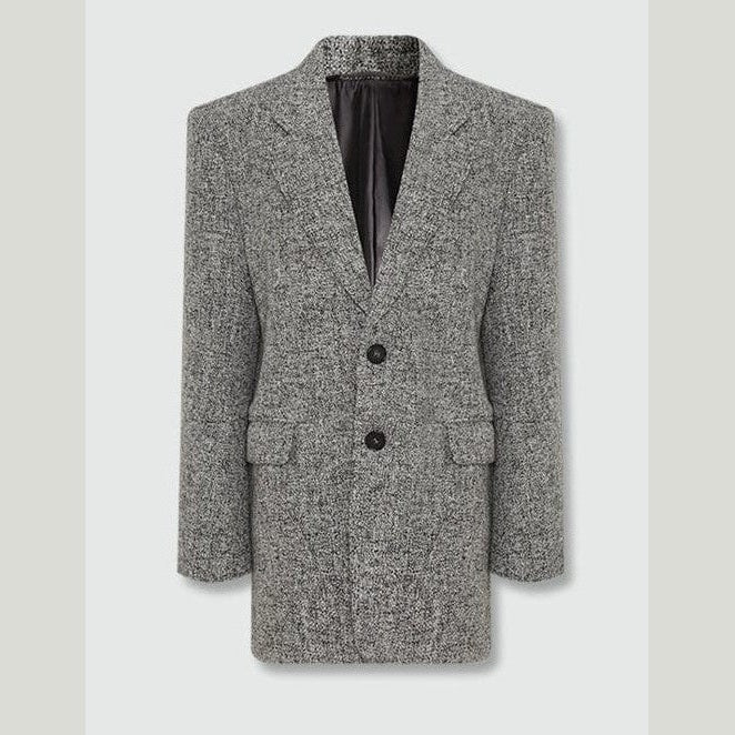 grey designer jacket