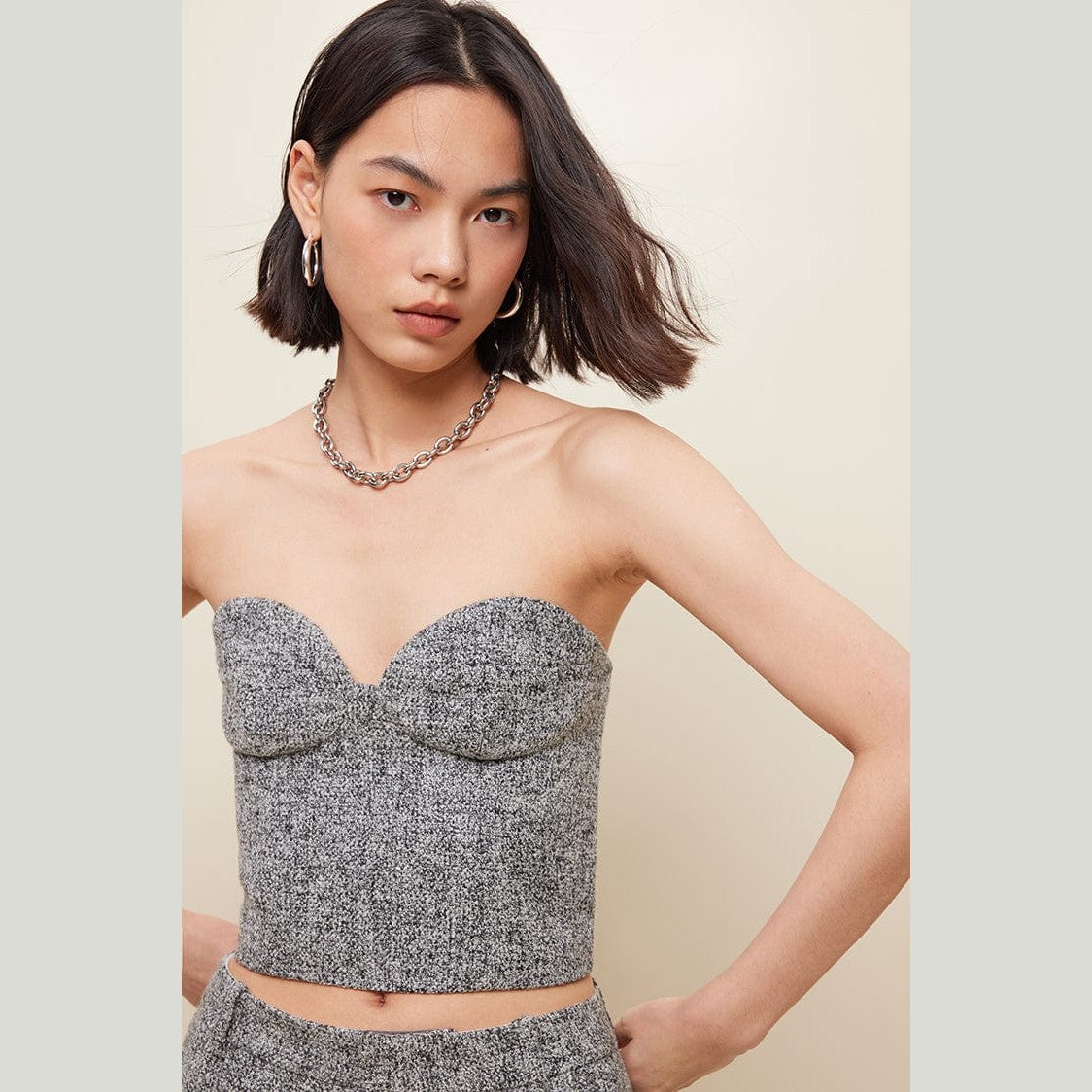 grey designer shirt