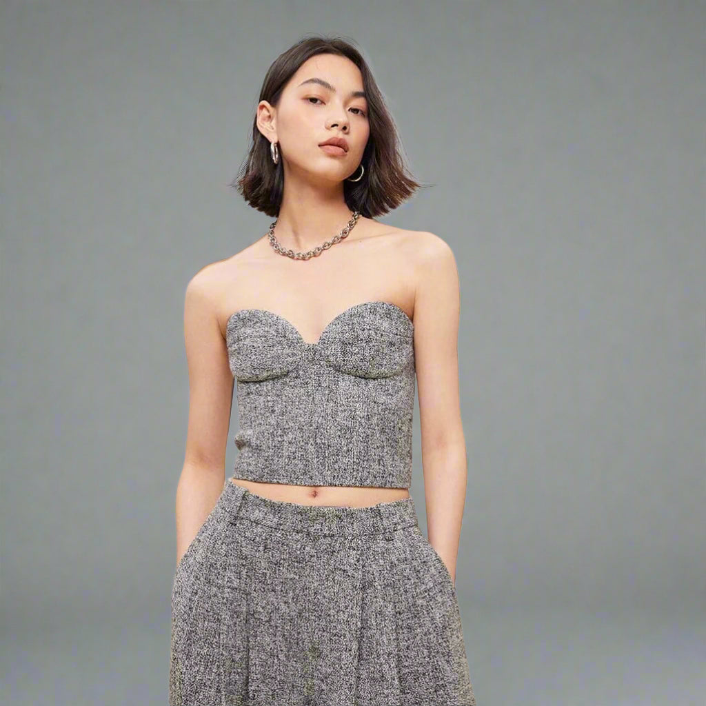 grey designer shirt