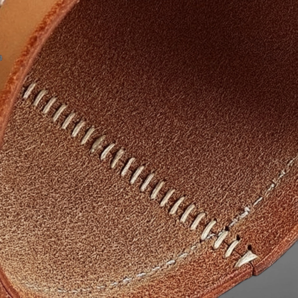 Vegetable-Tanned Cowhide Gas Canister Cover