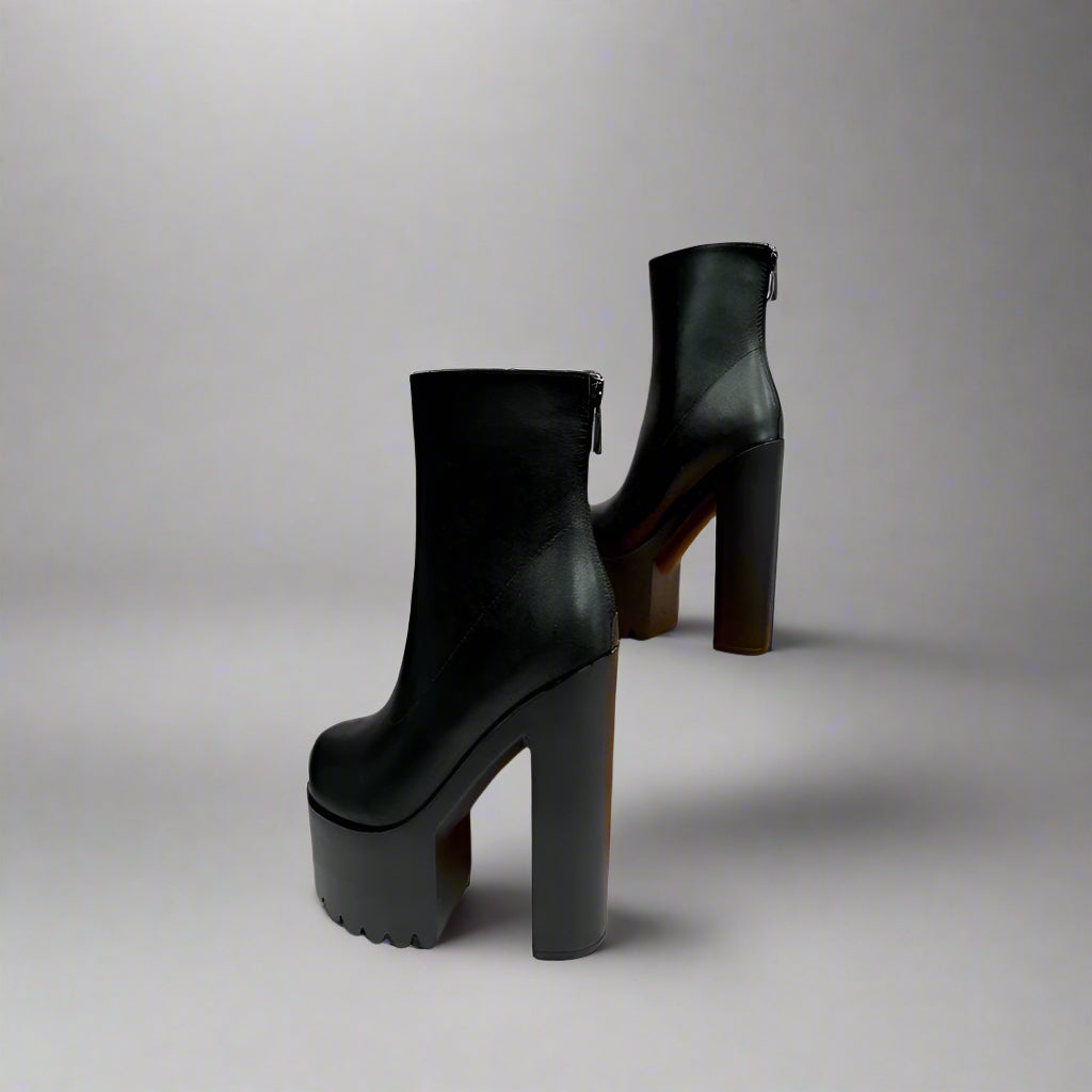 A sturdy, true-to-size platform ankle boot designed to last.