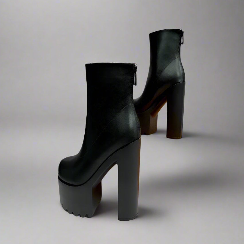 A sturdy, true-to-size platform ankle boot designed to last.