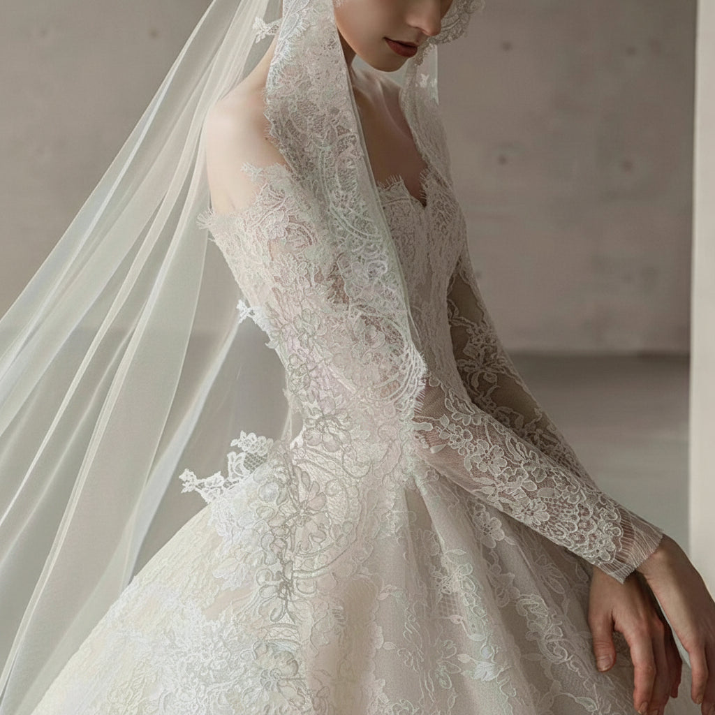 lace wedding dress