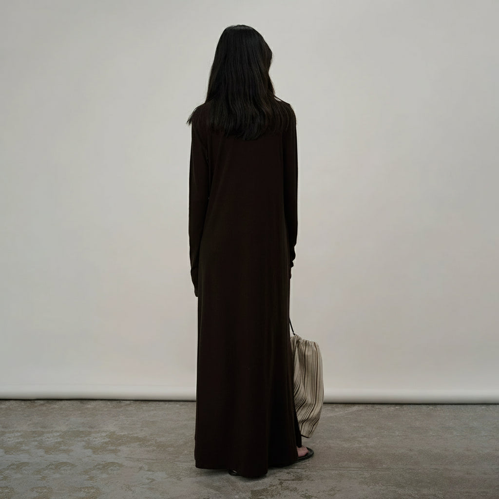 modest long dresses with sleeves