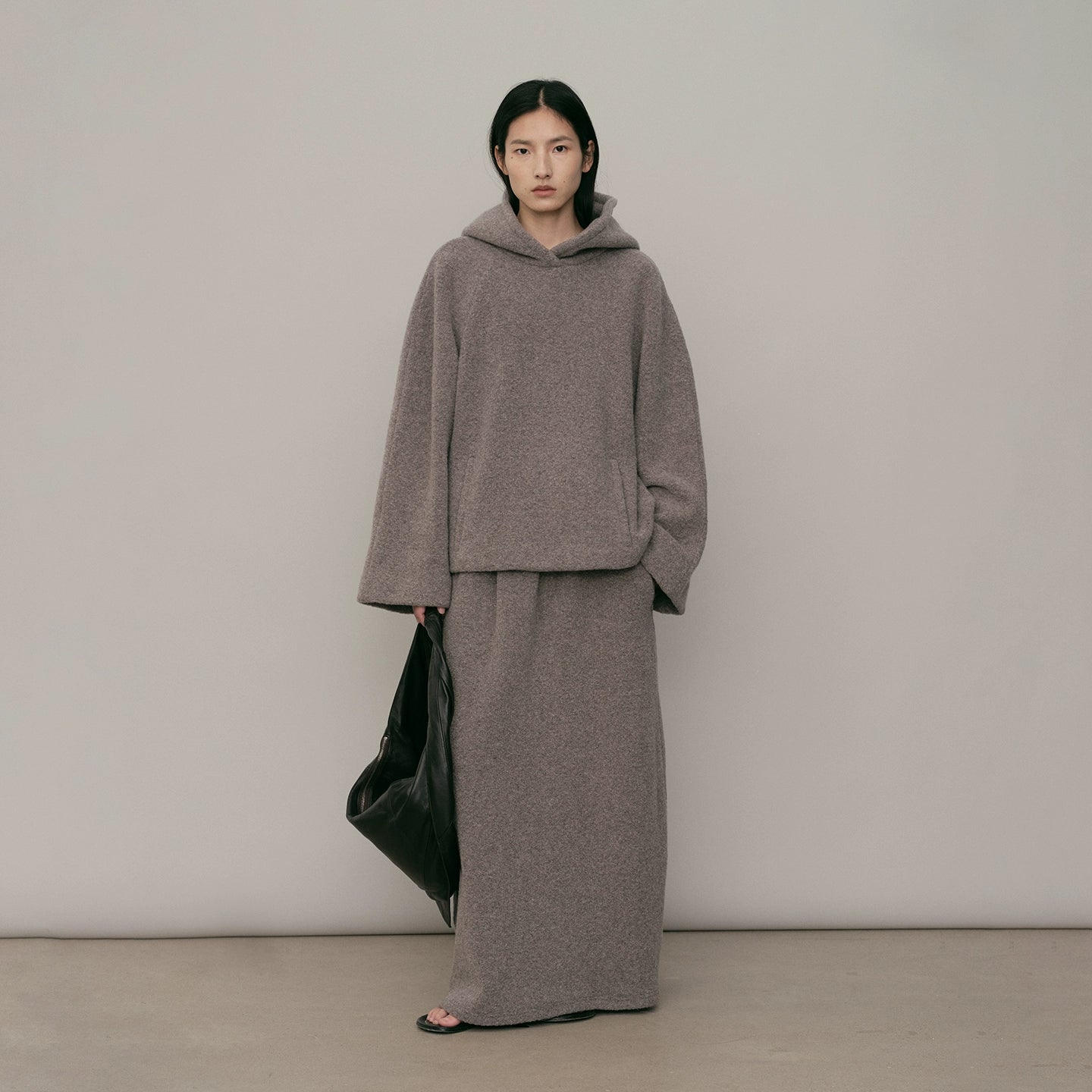 modest skirt and top set wool