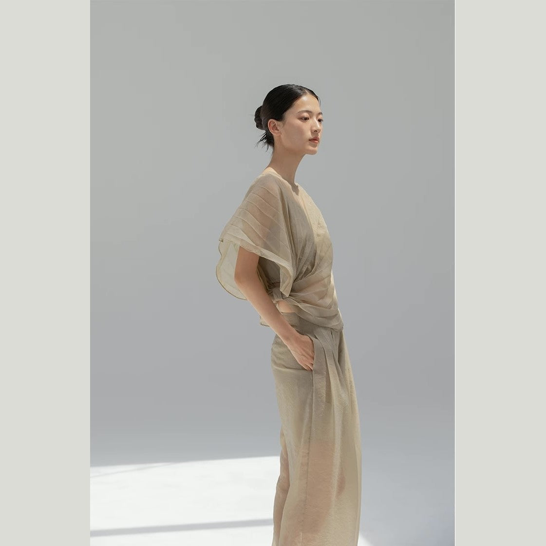 Origami Sheer Top & Pants