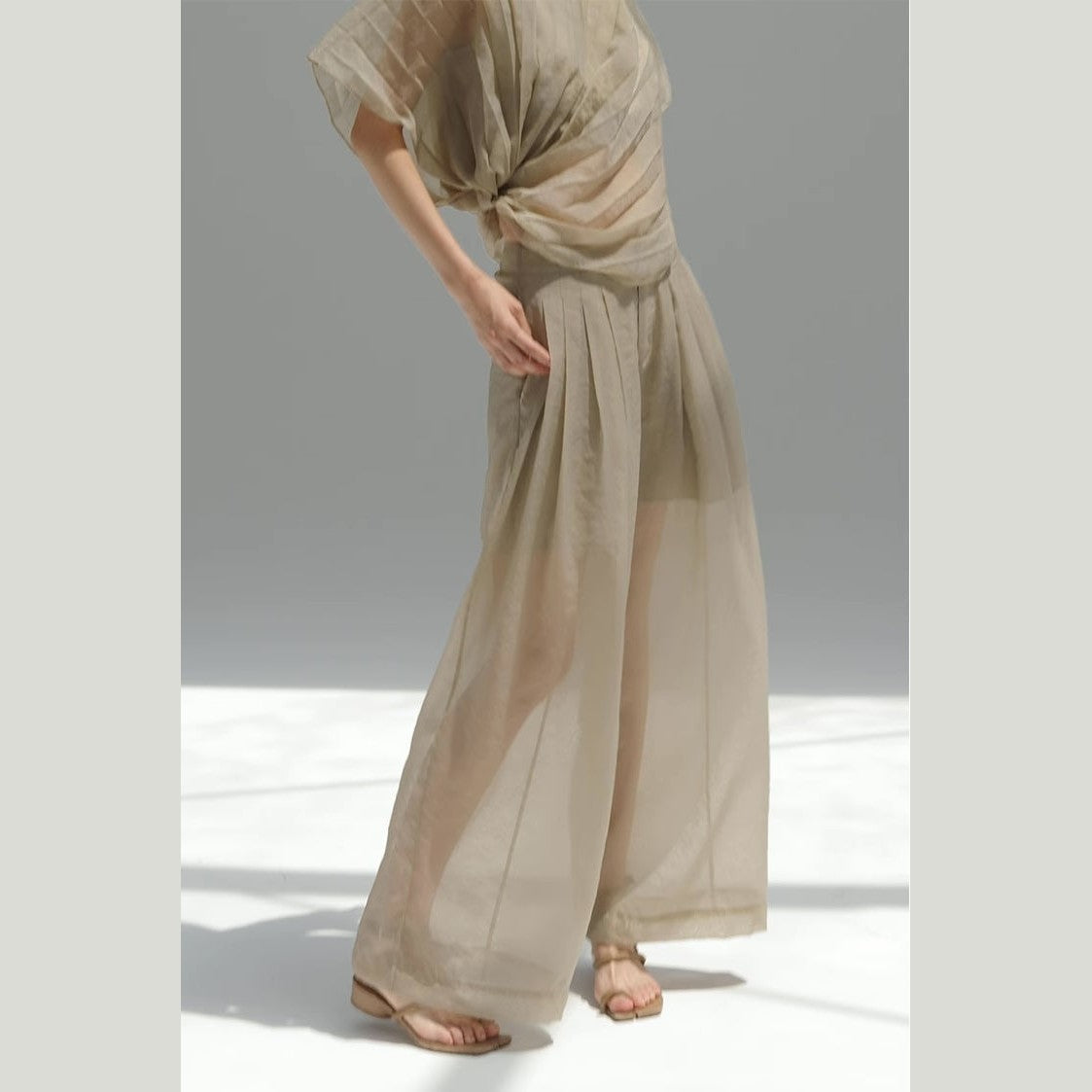Origami Sheer Top & Pants