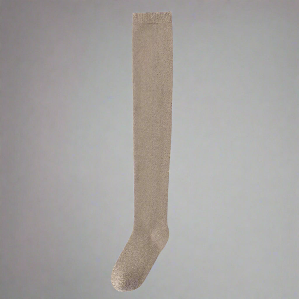 Over the knee cashmere socks — detail