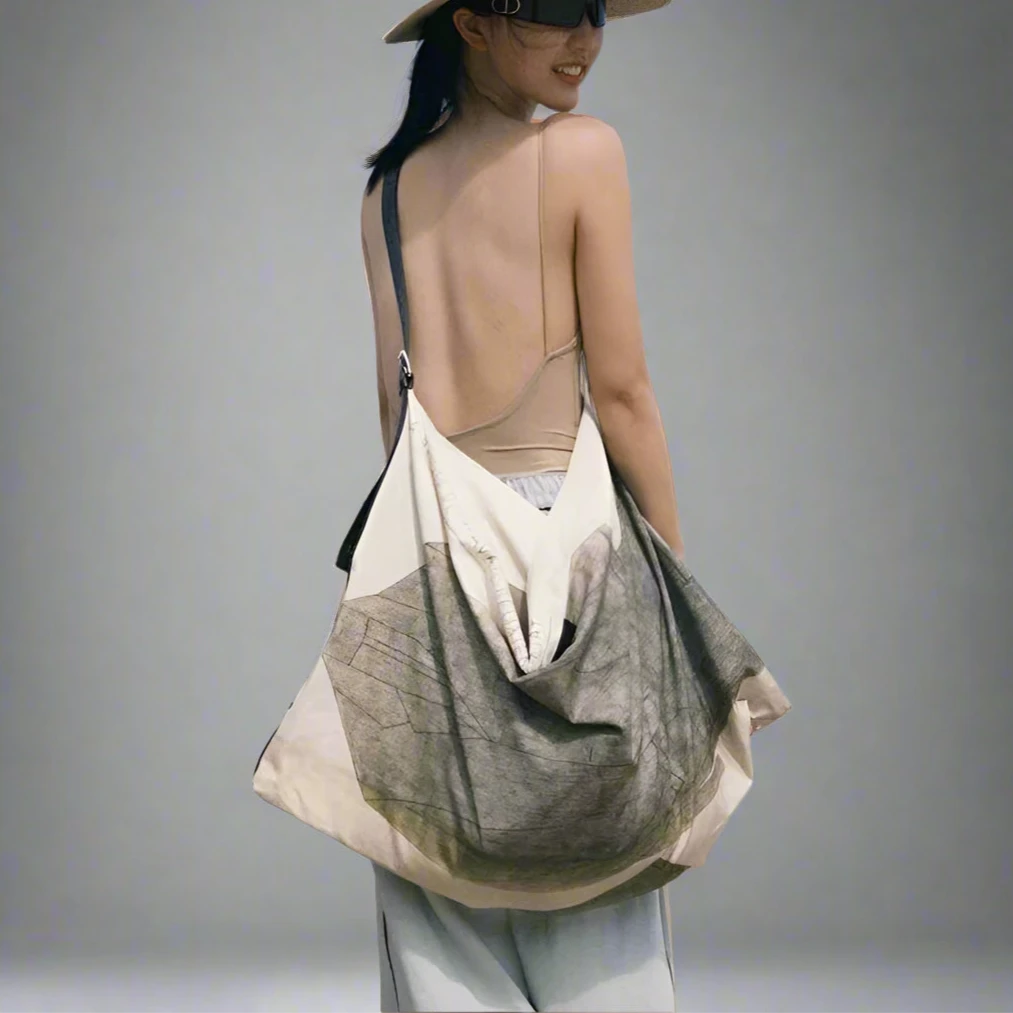 packable tote bag