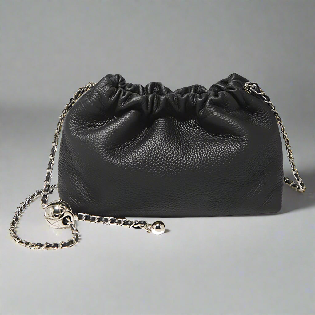black travel crossbody bag