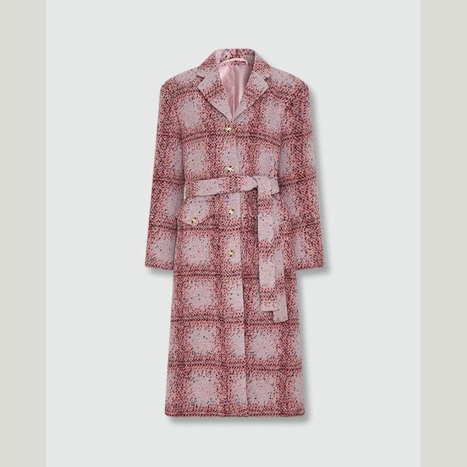 pink tweed jacket