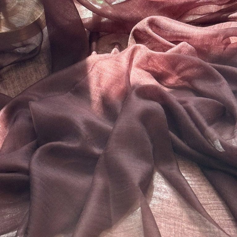 Plum Purple Cashmere Scarf