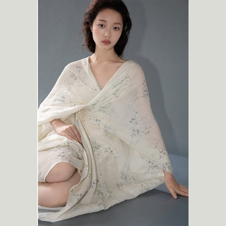 ramie fabric dress​