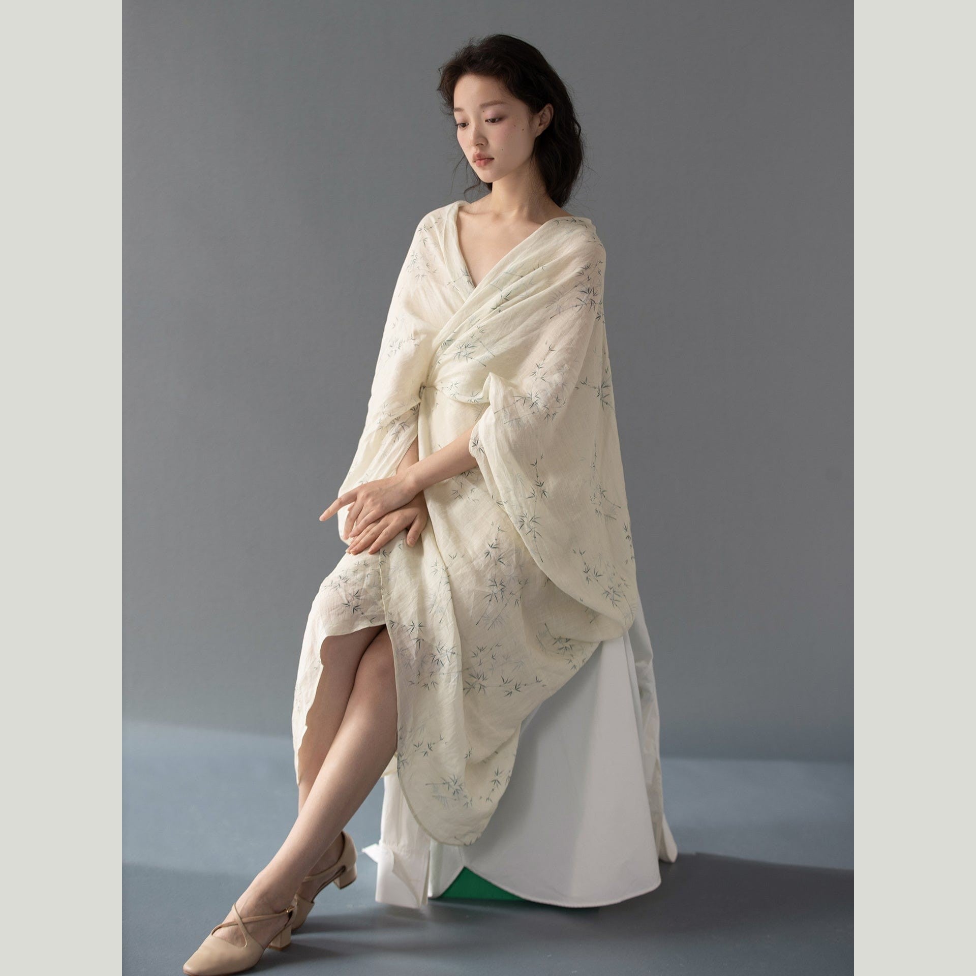 ramie fabric dress​