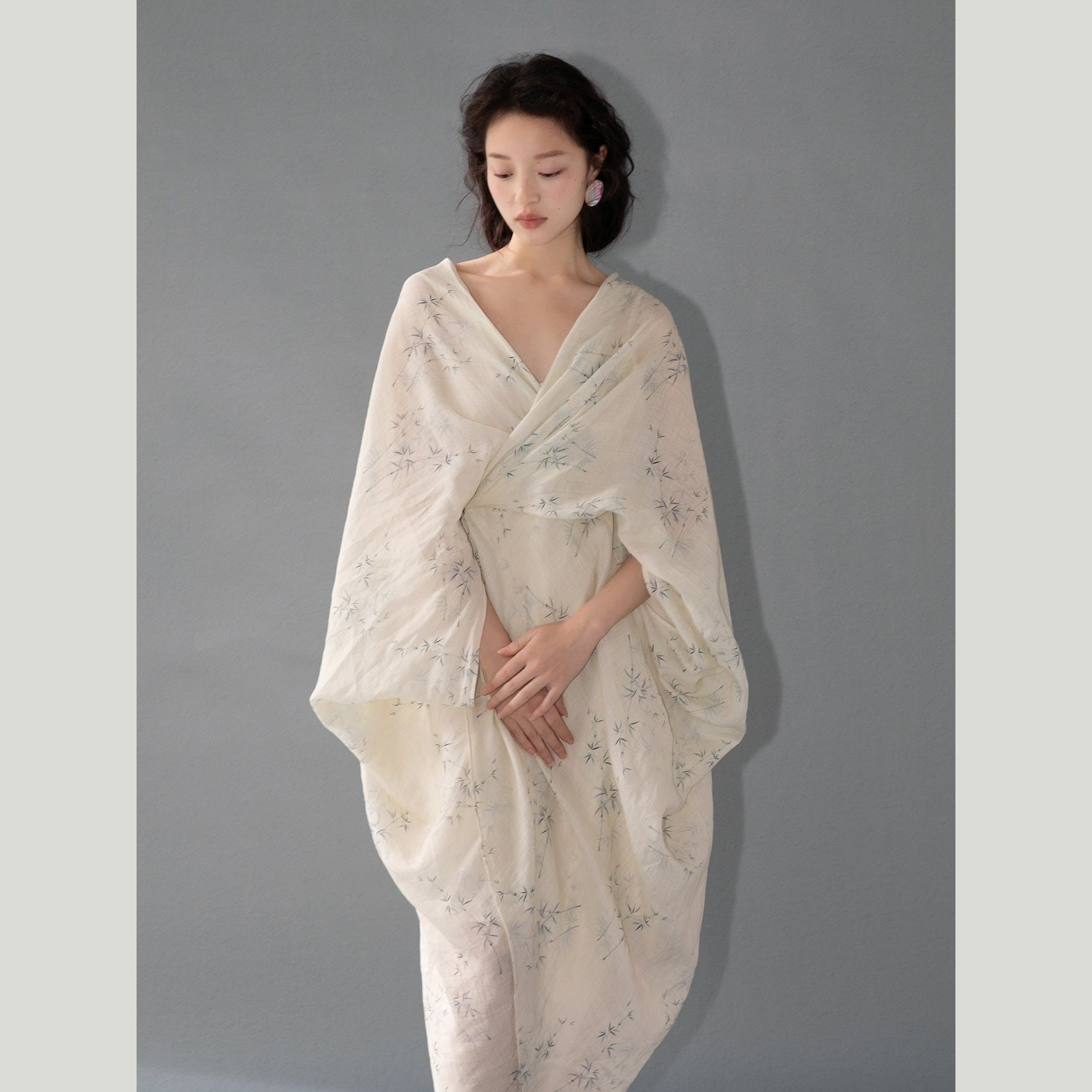 ramie fabric dress​